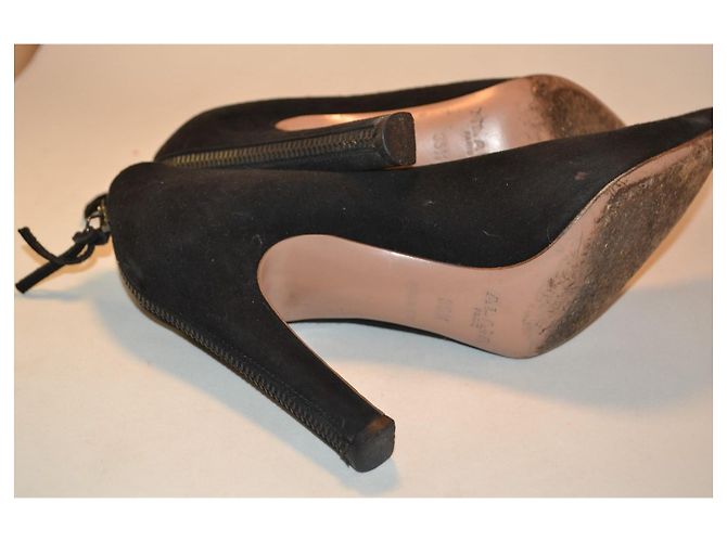 Décolleté Alaïa in scamosciato nero taglia 35,5 IT - vista 5