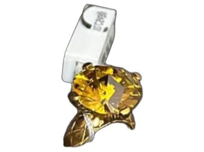Just Cavalli Ring mit gelbem Stein Golden - Ansicht 2