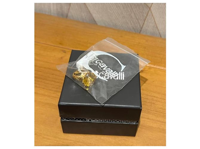 Just Cavalli Ring mit gelbem Stein Golden - Ansicht 8