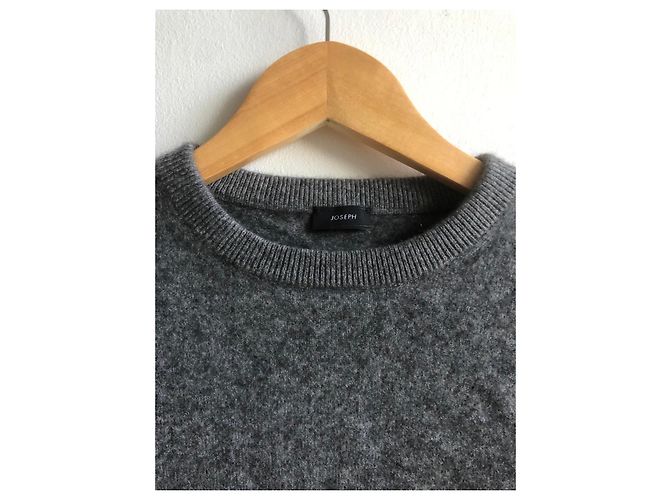 Jersey de cachemira 100% Joseph Grey Gris - vista 2