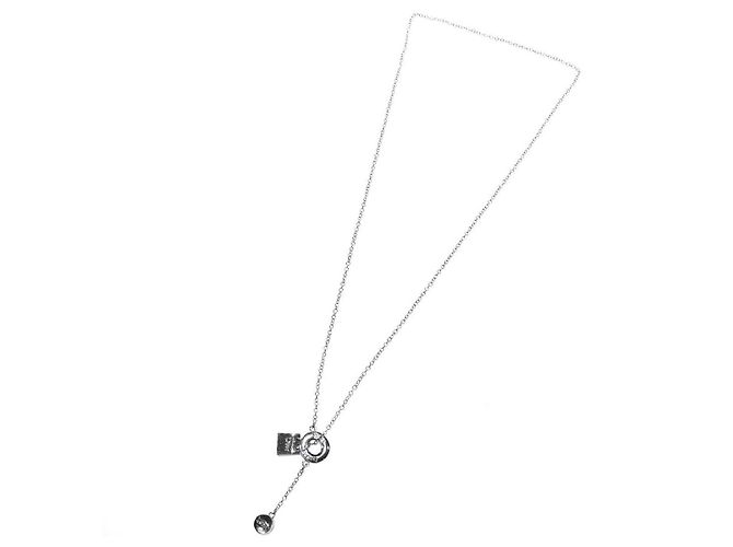 Charm per borsa Lariat Christian Dior in argento - vista 2