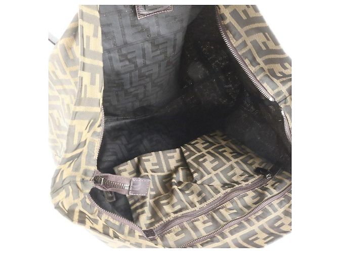 Fendi Zucca Pattern Brown Tote Bag - view 7