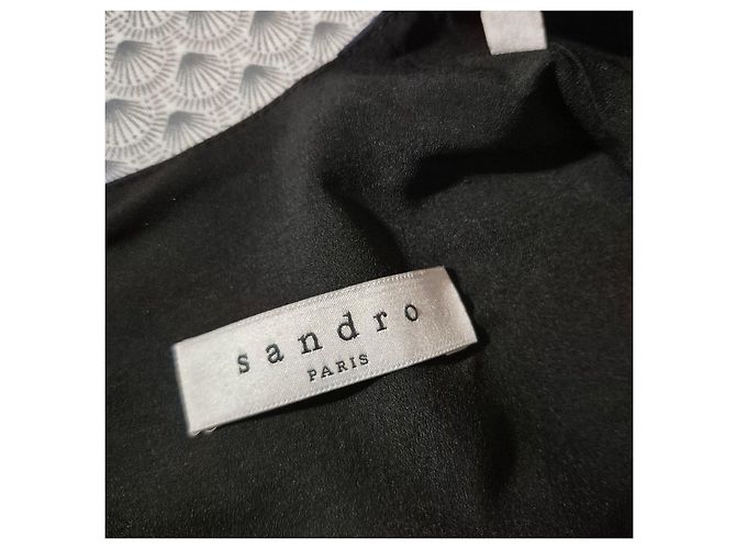 Sandro Kleid mit Sternenprint Dunkelblau - Ansicht 5
