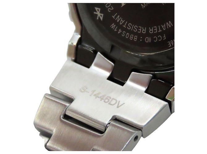 Autre Marque Edelstahl-Uhr CASIO G-SHOCK GMW-B5000D-1CJF Silber - Ansicht 11