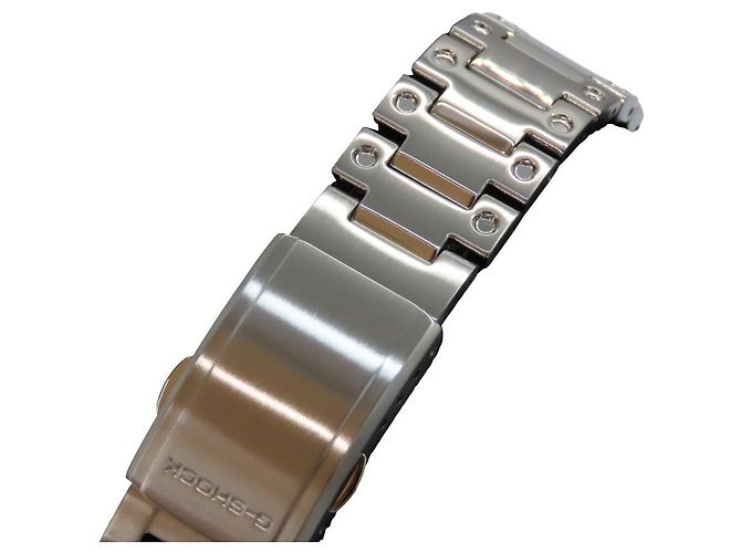 Autre Marque Edelstahl-Uhr CASIO G-SHOCK GMW-B5000D-1CJF Silber - Ansicht 12