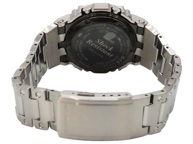 Autre Marque Edelstahl-Uhr CASIO G-SHOCK GMW-B5000D-1CJF Silber - Ansicht 4