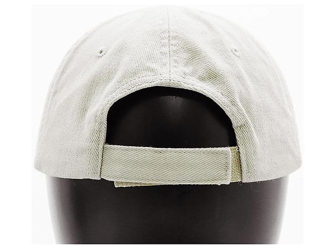 Everyday Cappellino da baseball in cotone Balenciaga Nero Beige - vista 3
