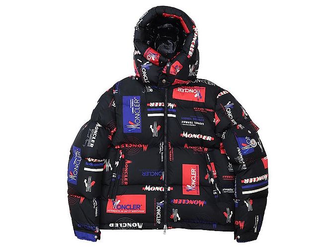 Chaqueta de plumas de nylon Moncler WILSON Negro - vista 11