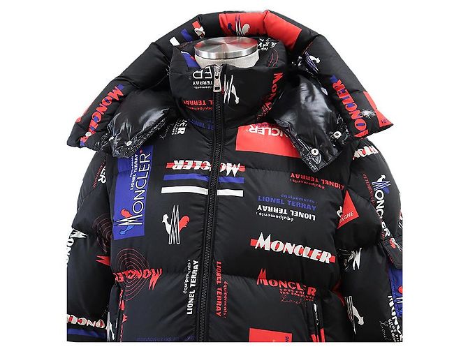 Chaqueta de plumas de nylon Moncler WILSON Negro - vista 2