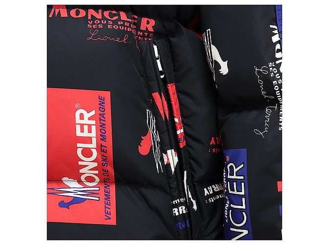 Chaqueta de plumas de nylon Moncler WILSON Negro - vista 5