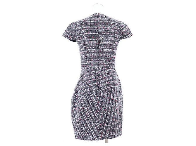 Autre Marque YOKO CHAN Tweed Kleid Mehrfarben - Ansicht 7