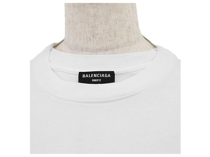 Everyday Camiseta de algodón Balenciaga Iloveyou Blanco - vista 2