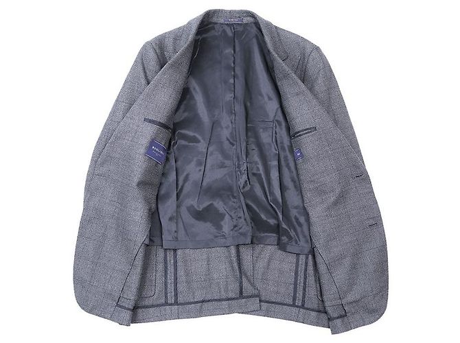 Autre Marque Chaqueta de algodón y lana Boglioli GALLERIA Castaño - vista 8