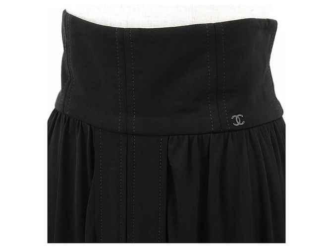 Timeless Chanel P54660 Rayonrock Schwarz - Ansicht 11