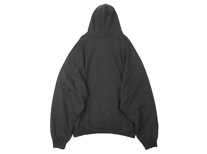 Everyday Sudadera de algodón con estampado del logo Balenciaga Negro - vista 6