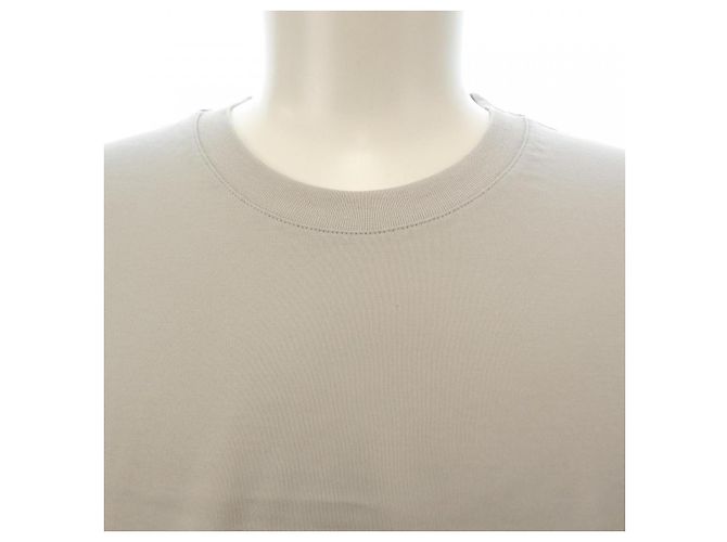 Hermès Camiseta de algodón Hermes Detail Saddle Stitch XL Gris - vista 5