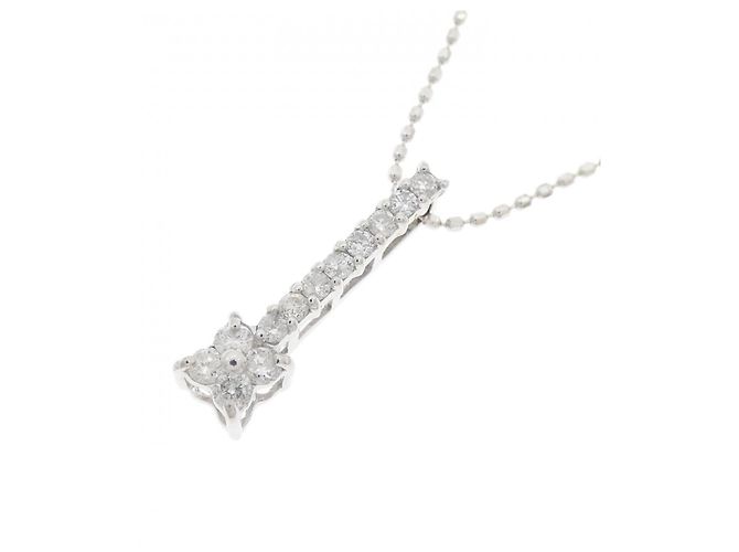Autre Marque Collana con diamanti Au750 Argento - vista 3