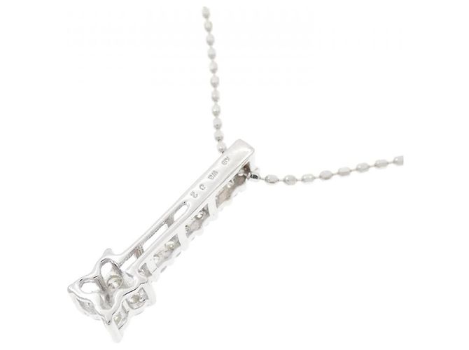 Autre Marque Collana con diamanti Au750 Argento - vista 4