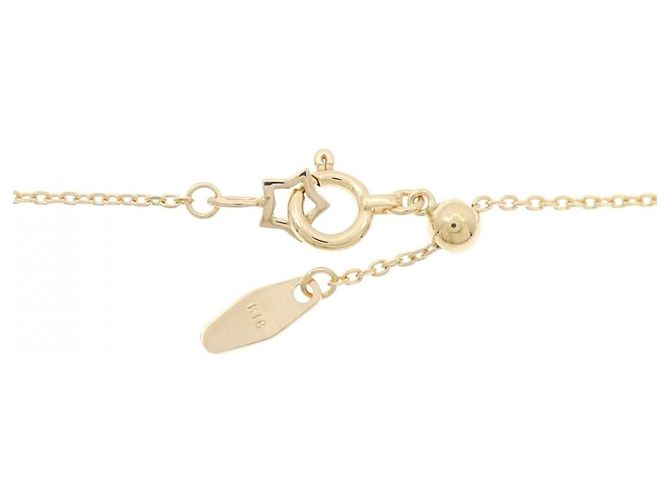 Autre Marque Collar de diamante de zafiro Au750 Dorado - vista 5