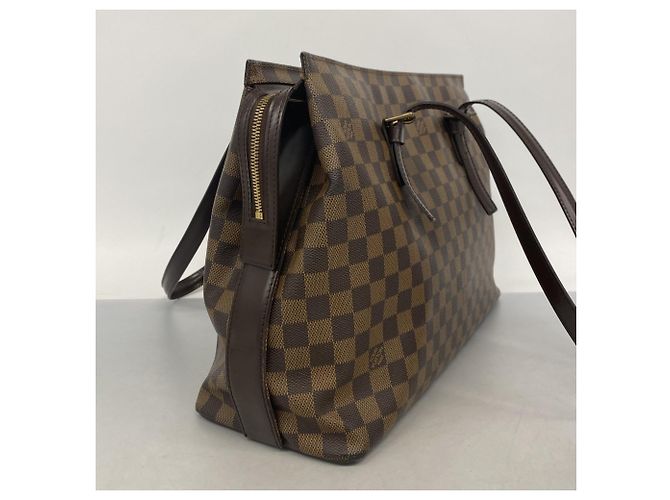 Borsa a Spalla Chelsea Damier Louis Vuitton N51119 Ebano Donna Damier ebene - vista 2