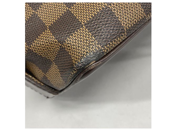 Borsa a Spalla Chelsea Damier Louis Vuitton N51119 Ebano Donna Damier ebene - vista 7