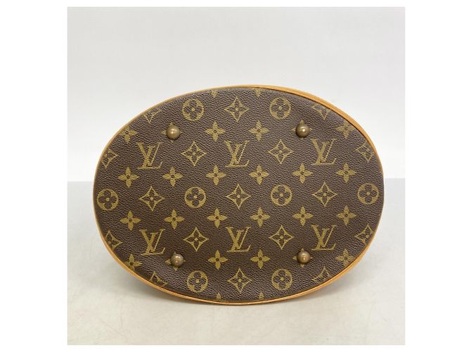 Borsa Tote Monogram Bucket GM di Louis Vuitton Marrone - vista 3