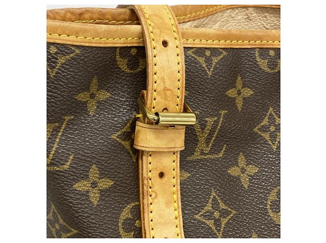 Borsa Tote Monogram Bucket GM di Louis Vuitton Marrone - vista 9