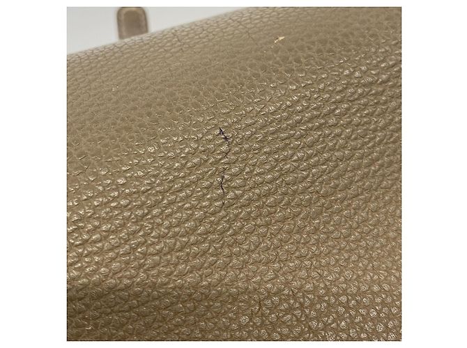 Cartera Larga Dogon GM Togo Etoupe Hermès Gris pardo - vista 8