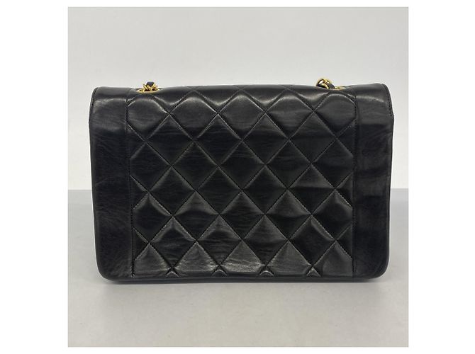 Borsa a Spalla Chanel Diana Nero - vista 13