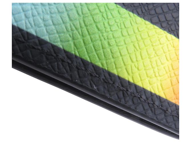 Organizer Louis Vuitton Taiga Card Case Black - view 10