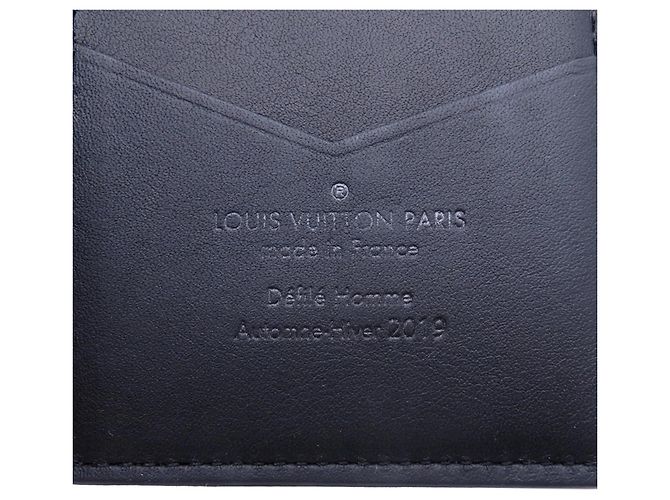 Organizer Louis Vuitton Taiga Card Case Black - view 11