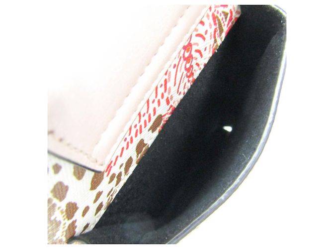 Pouch per telefono Vara Salvatore Ferragamo JP-22 0381 Rosa Rosso Bianco sporco - vista 4