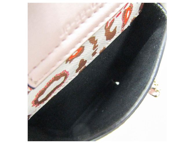 Pouch per telefono Vara Salvatore Ferragamo JP-22 0381 Rosa Rosso Bianco sporco - vista 5