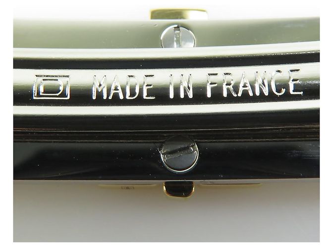 Fermaglio Hermès in oro, argento e bianco sporco D'oro - vista 7