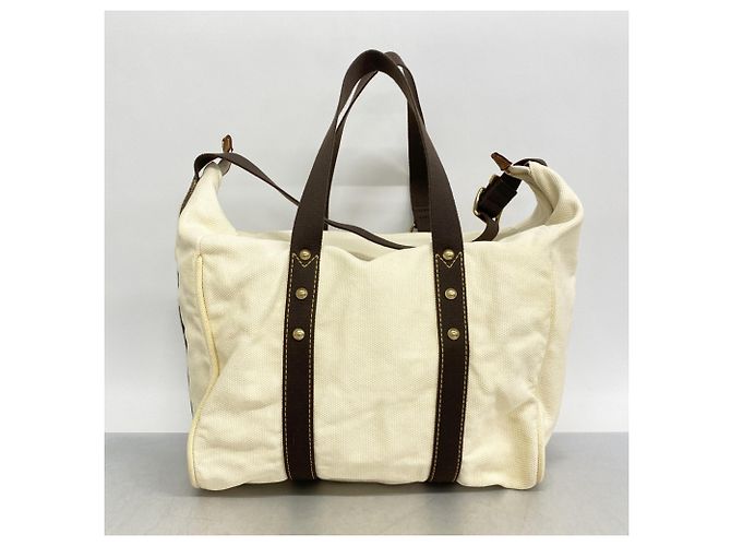 Borsa Tote Antigua Cabas GM di Louis Vuitton Beige - vista 11