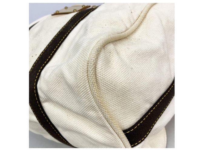 Borsa Tote Antigua Cabas GM di Louis Vuitton Beige - vista 8