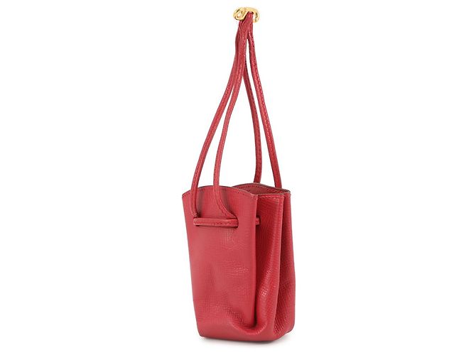 Bolso Vespa Hermès en cuero rojo Roja - vista 2