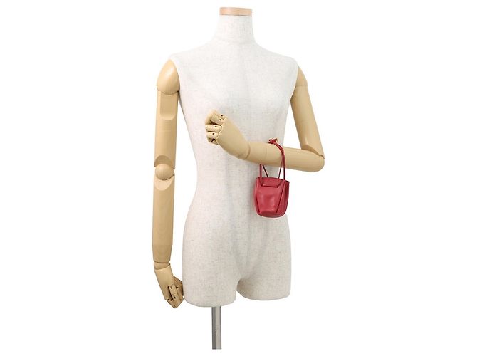 Bolso Vespa Hermès en cuero rojo Roja - vista 4