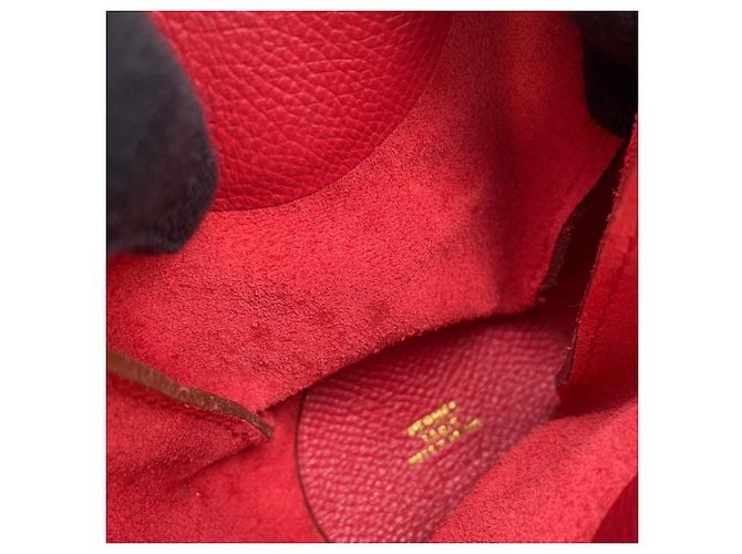 Bolso Vespa Hermès en cuero rojo Roja - vista 9