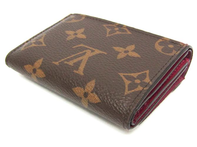 Cartera Monogram Zoe Louis Vuitton Castaño Fucsia - vista 2