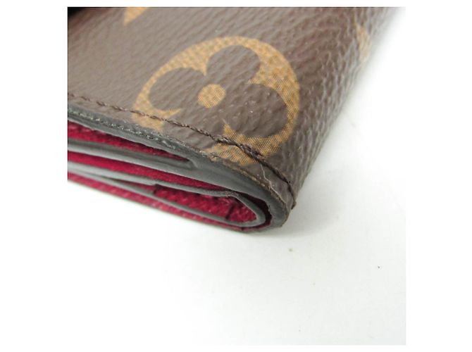 Cartera Monogram Zoe Louis Vuitton Castaño Fucsia - vista 8