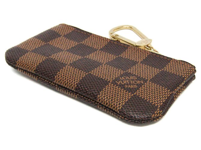 Llave de Damier Louis Vuitton N62658 Castaño Damier ebene - vista 2