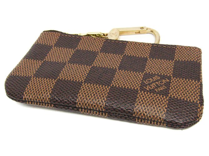 Llave de Damier Louis Vuitton N62658 Castaño Damier ebene - vista 4