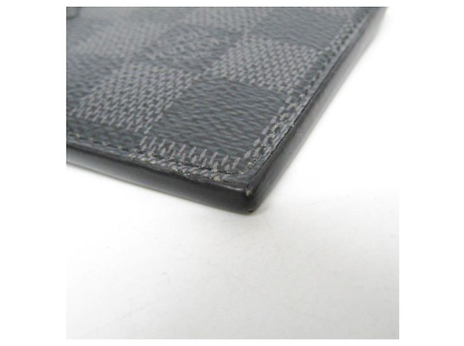 Portafoglio portamonete Damier Graphite Louis Vuitton Damier ebene - vista 4