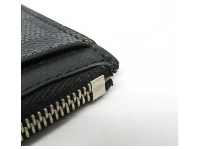 Portafoglio portamonete Damier Graphite Louis Vuitton Damier ebene - vista 6