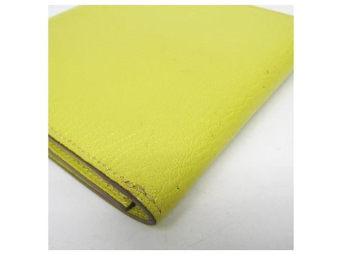 Hermès Billetera trí-fold Hermes Click 12 Amarillo - vista 7