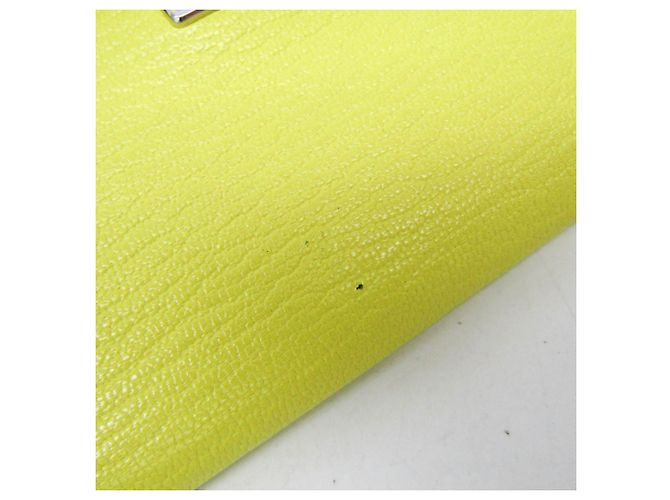 Hermès Billetera trí-fold Hermes Click 12 Amarillo - vista 9