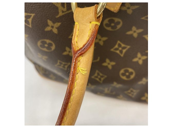 Louis Vuitton Monogram Lockit Horizontale Tote Tasche Braun - Ansicht 10