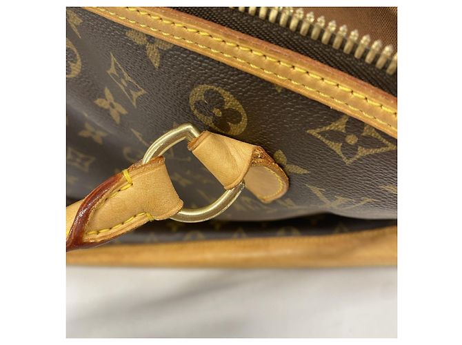 Louis Vuitton Monogram Lockit Horizontale Tote Tasche Braun - Ansicht 12