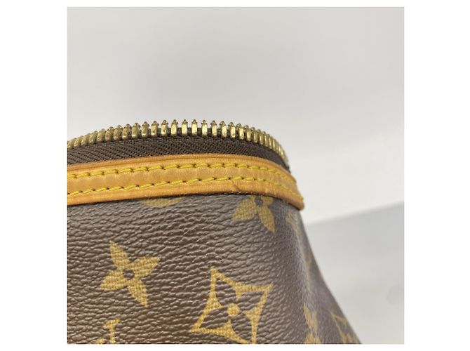 Louis Vuitton Monogram Lockit Horizontale Tote Tasche Braun - Ansicht 9